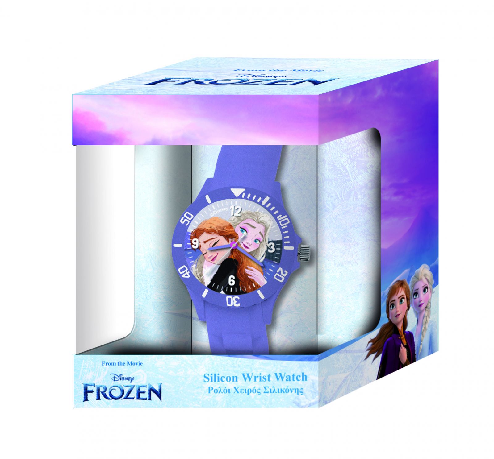 Dětské hodinky - analogové v dárkové krabičce - Frozen C Diakakis