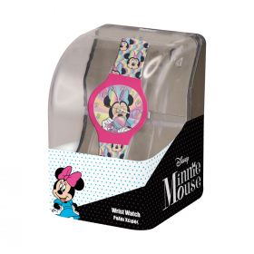 Dětské hodinky - analogové v luxusní ozdobné  krabičce  - Minnie