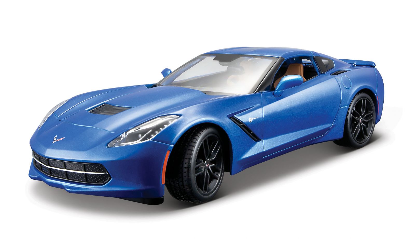 Maisto 1:18 Corvette Stingray Z51 - modrá barva