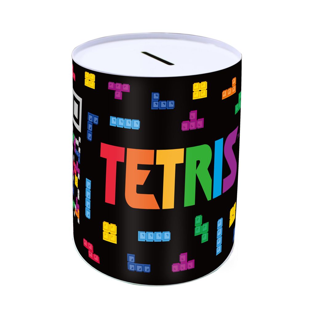 Pokladnička plechovka 10 x 15 cm - Tetris Diakakis
