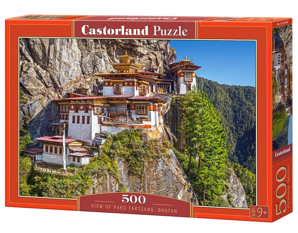 Puzzle Castorland 500 dílků - Pohled na Bhután 53445