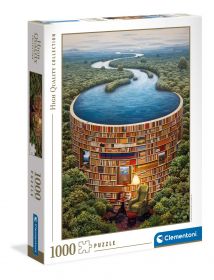 Puzzle Clementoni 1000 dílků -  Bibliodame 39603 