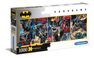 Puzzle Clementoni 1000 dílků  panorama - Batman 39574 