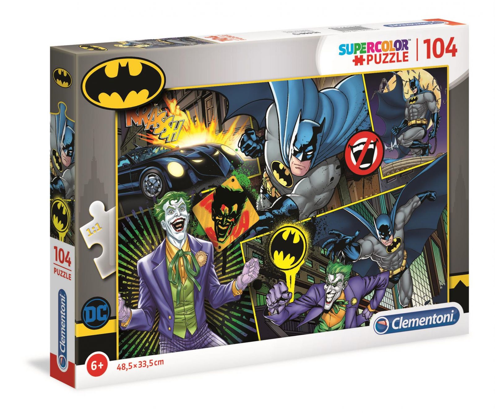 Puzzle Clementoni - 104 dílků - Batman 25708