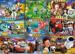 Puzzle Ravensburger 1000 dílků - Filmový pás - Disney Pixar 192229