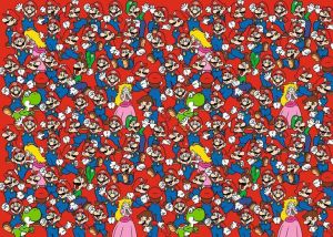 Puzzle Ravensburger 1000 dílků - Výzva - Super Mario Bros 165254