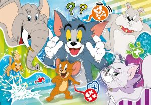 Puzzle Clementoni - 104 dílků - Tom & Jerry 27518
