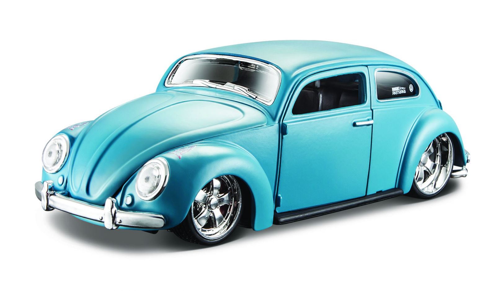 auto Maisto 1:24 Design - Volkswagen Beetle - modrá barva