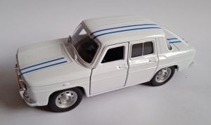 auto Welly -  1960  Renault R8 - bílá  barva