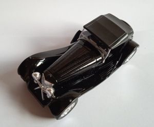 Welly - auto Old Timer - SS Jaguar 100 - černá barva