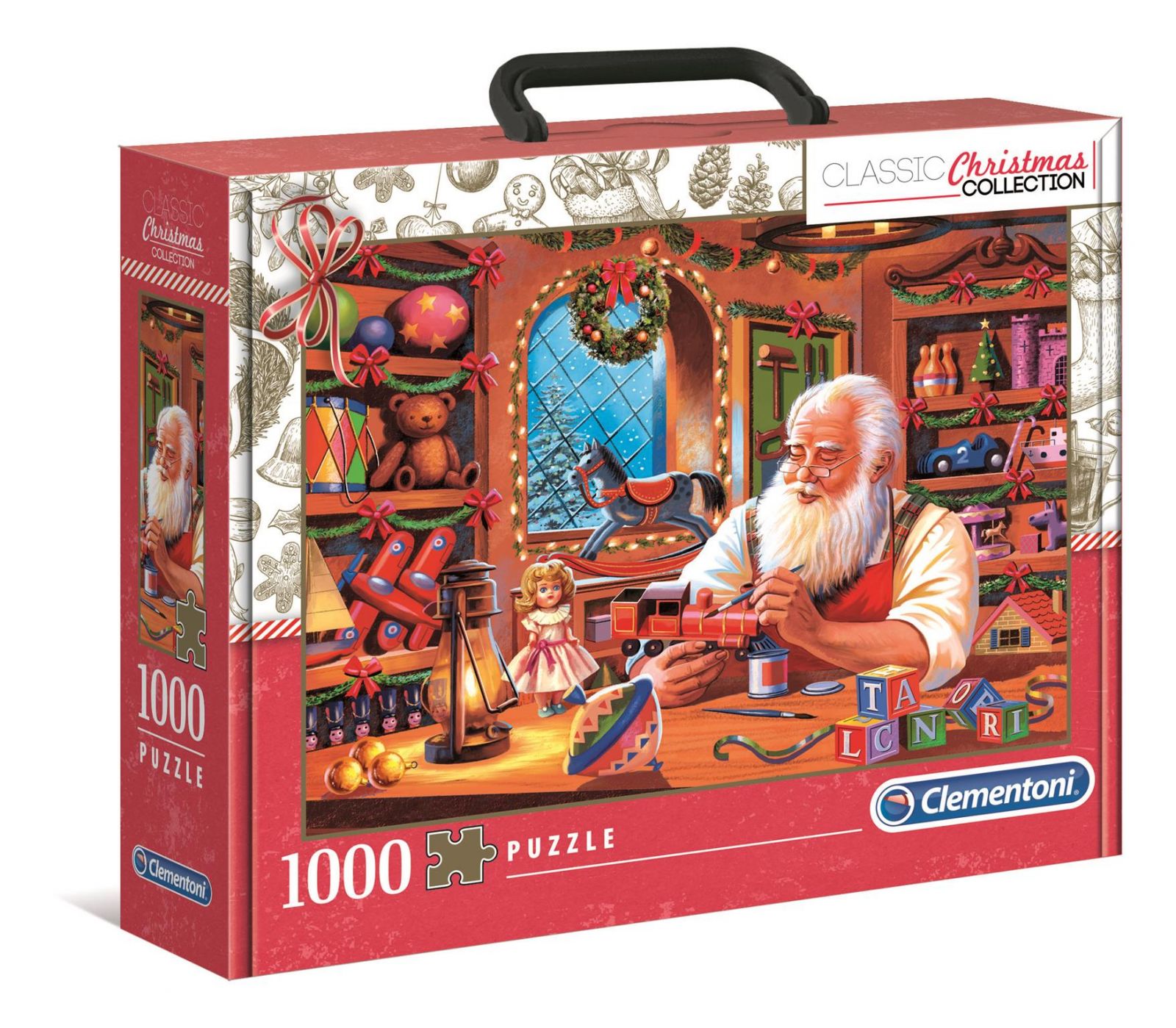 Clementoni Puzzle 1000 dílků - Krátký příběh - Sváteční edice 39584