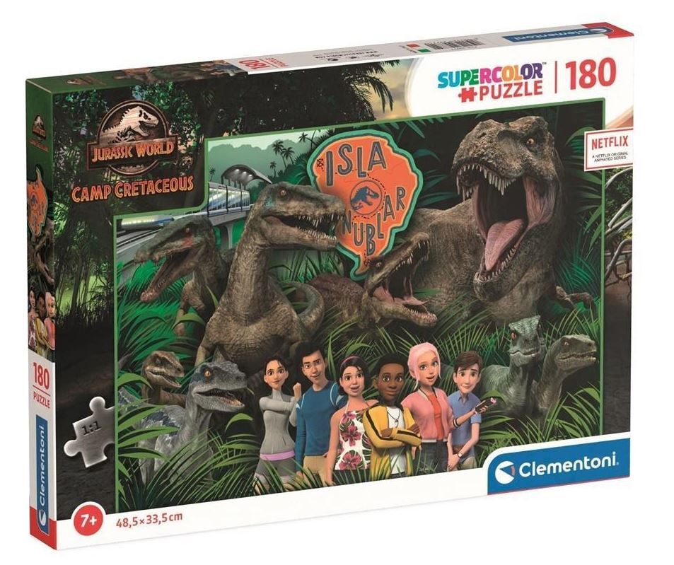Puzzle Clementoni 180 dílků - Jurassic World 29774