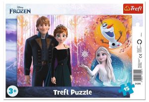 Deskové puzzle Trefl 15 dílků -  31392 Frozen  II