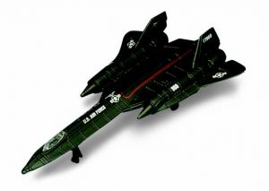 Maisto kovové letadlo -  SR-71 Blackbird