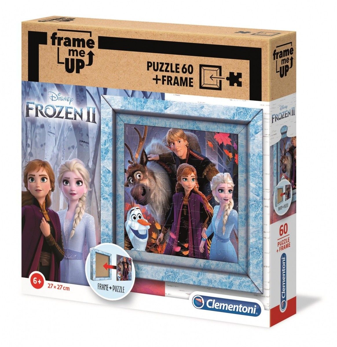 Puzzle Clementoni 60 dílků FRAME - Frozen II 38803