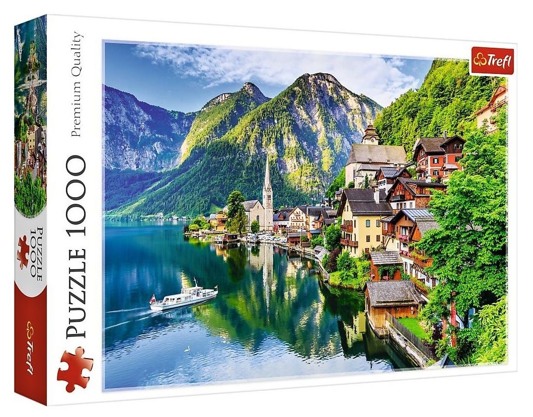 Puzzle Trefl 1000 dílků - Hallstatt - Rakousko 10670