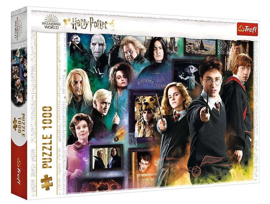Puzzle Trefl 1000 dílků - Harry Potter - koláž 10668