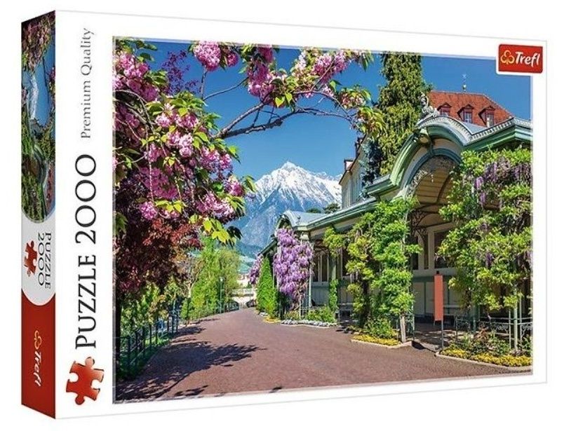 Puzzle Trefl 2000 dílků - Merano - Itálie 27115