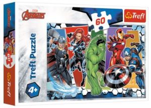 Puzzle  Trefl  - 60 dílků  - Avengers 17357