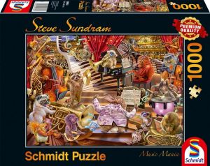 Schmidt puzzle  1000 dílků - Steve Sundram - Hudební mánie  96644 