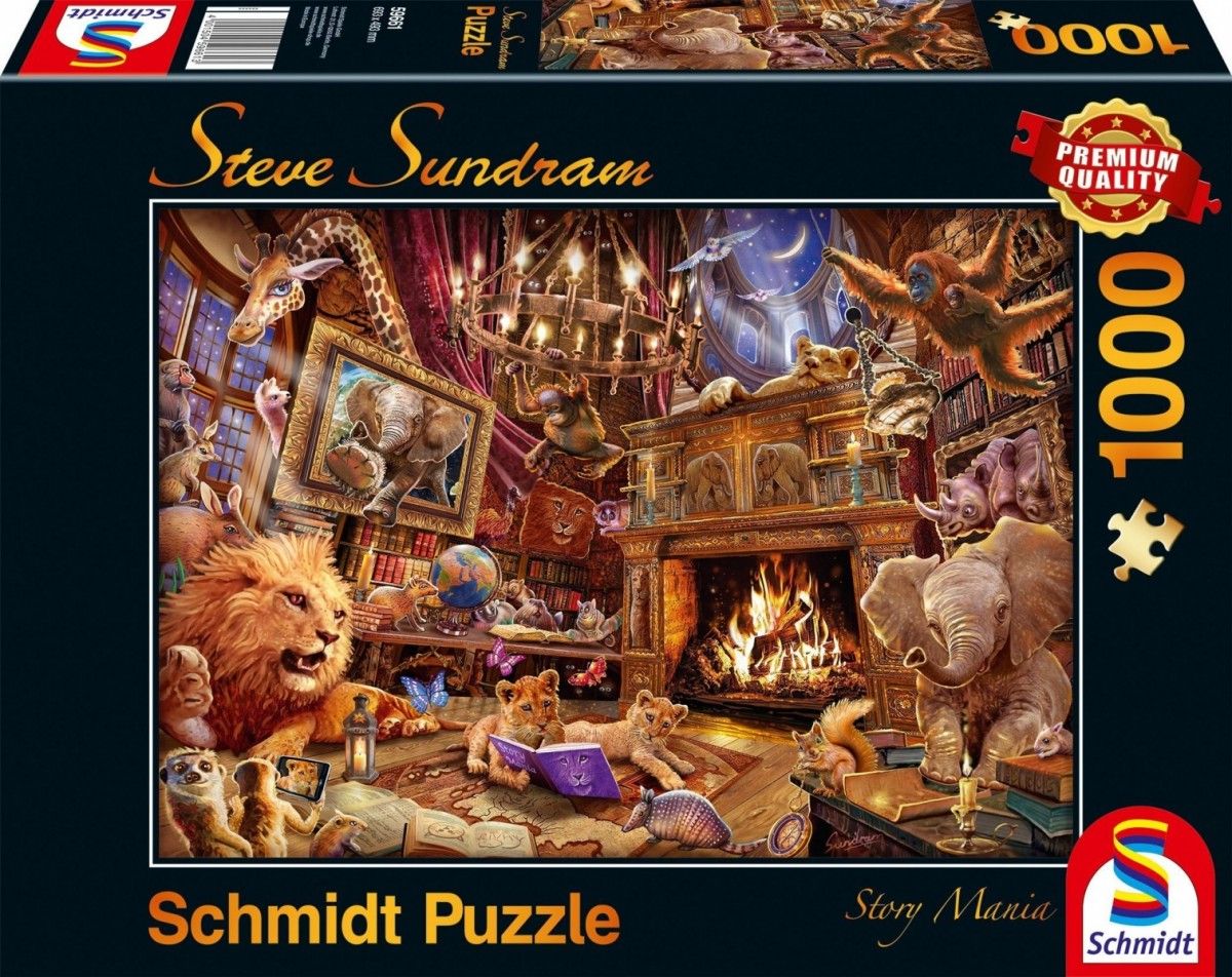 Schmidt puzzle 1000 dílků - Steve Sundram - Příběhová mánie 96613
