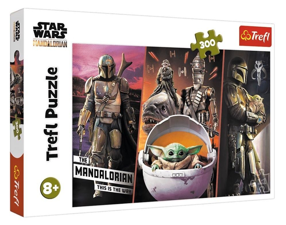 TREFL Puzzle 300 dílků - Star Wars : Baby Yoda 23002
