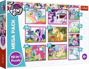 Trefl puzzle 10v1 -  My Little Pony   90380