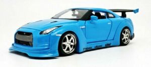 auto Maisto 1:24 Design - Nissan GT-R modré