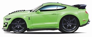 Maisto 1:64 15526  Muscle  - Mustang Shelby  GT500 - zelená barva 