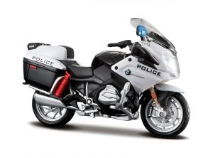 Maisto motorka 1:18  BMW R 1200 RT - Policie US -  černo  bílá  