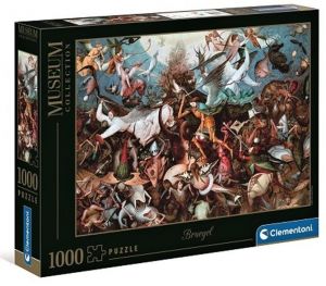 Puzzle Clementoni 1000 dílků  - Bruegel - Pád andělů 39662