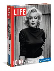Puzzle Clementoni 1000 dílků  - Life Coll. - Marilyn Monroe  39632