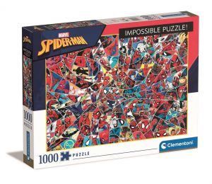 Puzzle Clementoni 1000 dílků - Nekoneční  - Spiderman  39657