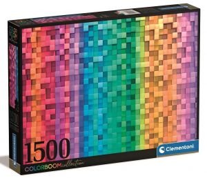 Puzzle Clementoni 1500 dílků  -  Color Boom Pixels 31689