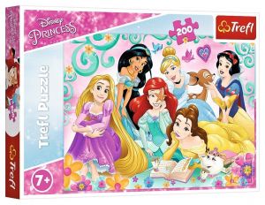 TREFL Puzzle  200 dílků - princezny 13268