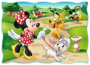 Trefl Puzzle - Mickey Mouse 4v1 35 48 54 70 dílků 34604