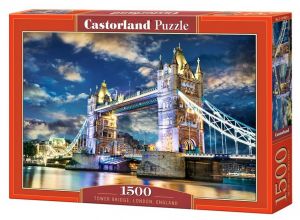 Castorland  Puzzle 1500 dílků  Tower Bridge Londýn 151967 