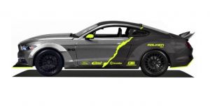 Maisto - auto 1:18 Design - Ford Mustang  GT 2015 - šedý