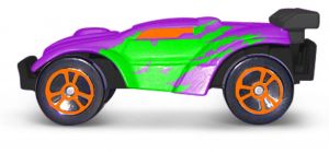 Maisto - kovové autíčko  vystřelovací klíčkem - SPEED BEAST  fialovo-zelené G