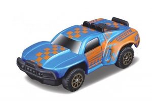 Maisto - kovové autíčko  vystřelovací klíčkem - COYOTE XS  -  modré I
