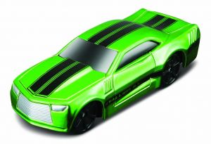 Maisto - kovové autíčko  vystřelovací klíčkem - STALION  - zelená  metalíza K