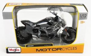 Maisto motorka 1:12 Ducati X Diavel S černá