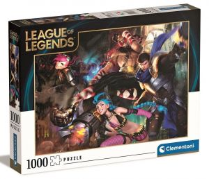 Puzzle Clementoni 1000 dílků  - League Of Legends  39668