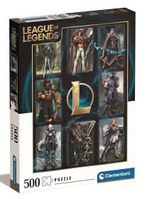 Puzzle Clementoni 500 dílků - League Of Legends 35122