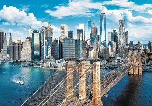 Puzzle Trefl 1000 dílků - Brooklynský most, New York USA 10725