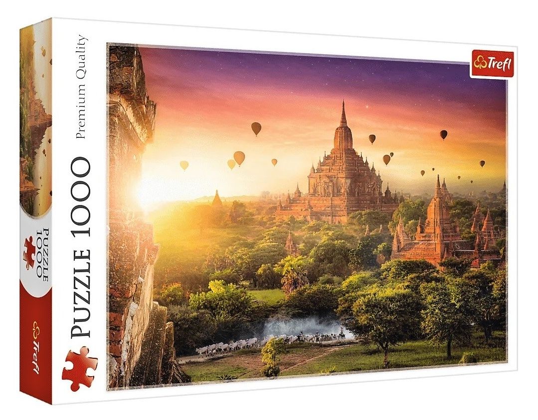 Puzzle Trefl 1000 dílků - Buddhistická svatyně. Burma 10720