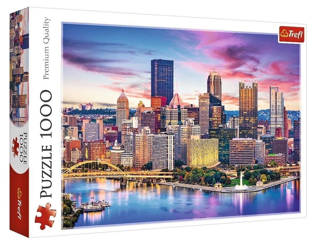 Puzzle Trefl 1000 dílků - Pittsburgh , USA 10723