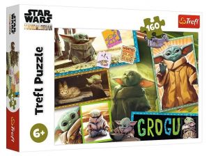 Puzzle Trefl 160 dílků - Star Wars - Yoda 15411