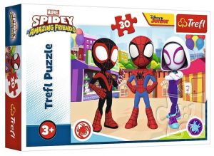 Trefl puzzle  30 dílků  - Spiderman - Spidey 18285