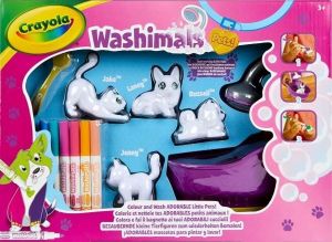 Crayola Washimals - sada kočky s vanou 